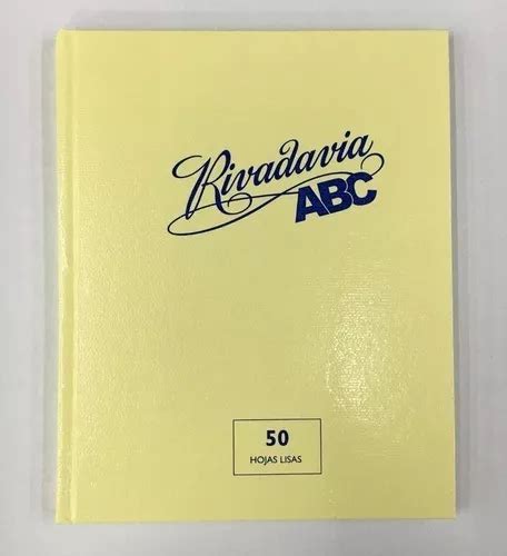 Cuaderno Abc Rivadavia Tapa Dura 50 Hojas Lisas Tradicional MercadoLibre