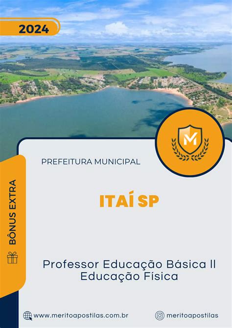 Apostila Professor Educação Básica ll Educação Física Prefeitura de