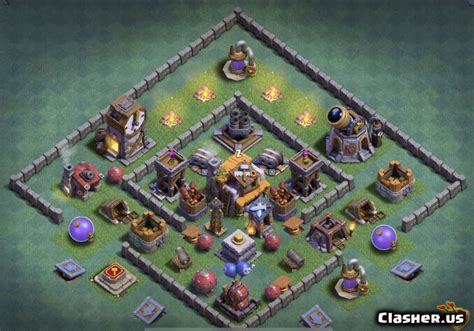 [builder Hall 5] Bh5 Best Base 65 [with Link] [3 2021] Farming Base Clash Of Clans