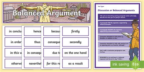 Balanced Argument Display Pack Teacher Made