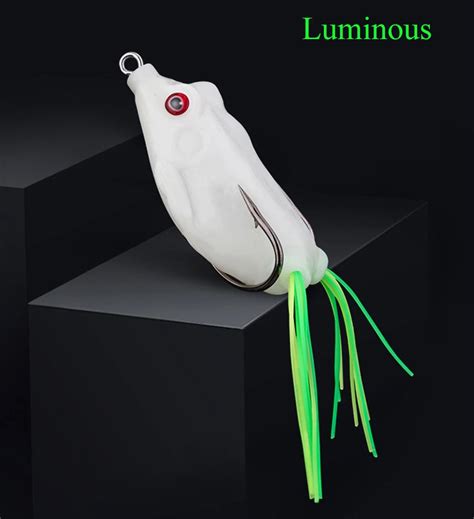 1 Pcs Luminous Frog 3cm 4cm 5cm 5 5cm Lure Soft Tube Bait Fishing Lure