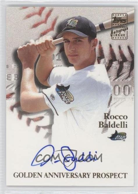 2001 Topps - Golden Anniversary Autographs #GAA-RB - Rocco Baldelli