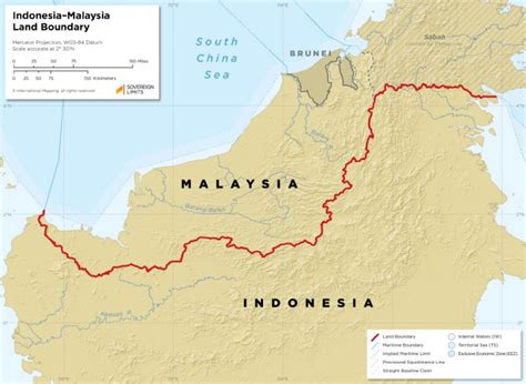 Indonesia–Malaysia Land Boundary | Sovereign Limits