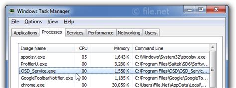 Osdserviceexe Windows Process What Is It