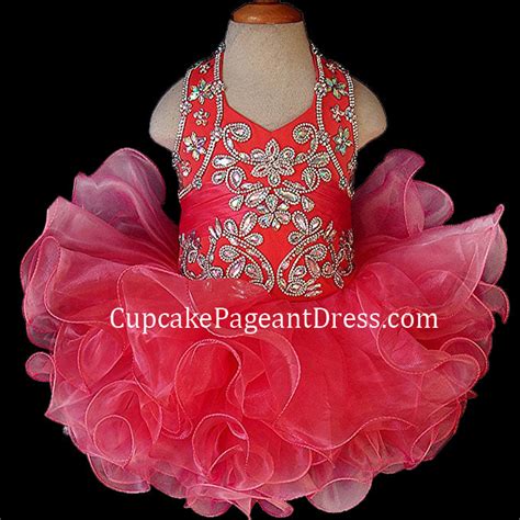 Glitz Beaded Bodice Little Princess Cupcake Pageant Dress