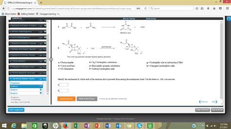 Solved Identify The Mechanism By Which Each Of The Reactions Chegg