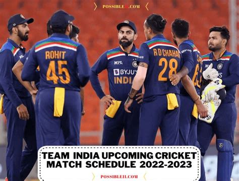 India Cricket Match Schedule Hanni Queenie