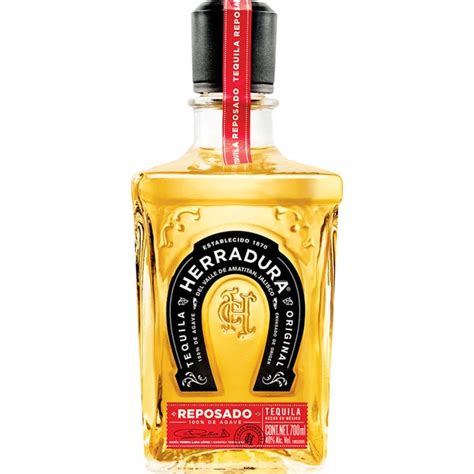 Tequila Reposado Agave Botella Cl Herradura Supermercado El