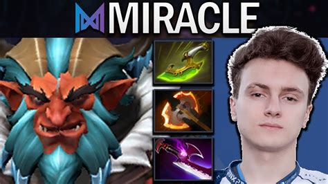 Troll Warlord Dota Gameplay Miracle With Swift Kills Youtube