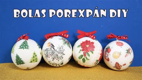 Decorar Bolas De Navidad De Poliespan Tiendadecoraciononline Es