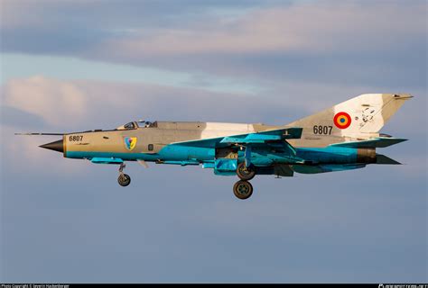 Romanian Air Force Mikoyan Gurevich Mig Mf Lancer C Photo By