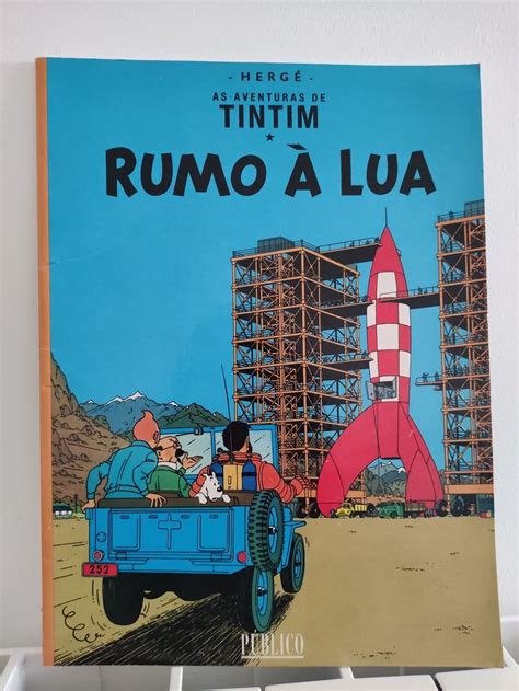 As Aventuras De Tintim Rumo Lua Avenidas Novas Olx Portugal