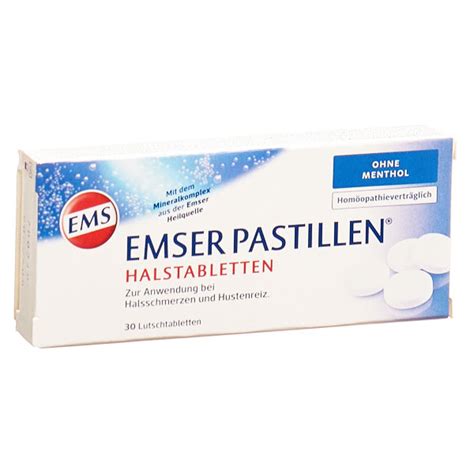 Emser Pastilles Pour La Gorge X30 Prix