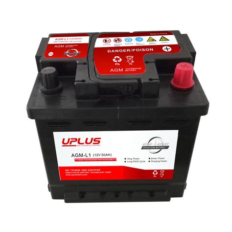 Agm L V Ah Wholesale Mf Agm Start Stop Car Battery Rechargeable