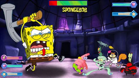 Bikini Bottom Tournament Spongebob Vs Patrick Star Vs Plankton Vs Mr Krabs Vs Sandy Vs