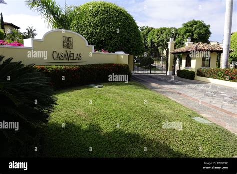 Entrance to Casa Velas resort, Puerto Vallarta, Mexico Stock Photo - Alamy