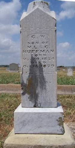 George Washington Wash Huffman 1854 1879 Homenaje De Find A Grave