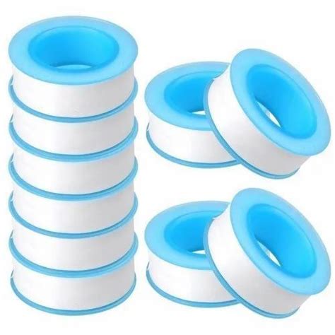 Waterproof Single Sided White Round Ptfe Thread Seal Tape At Best Price