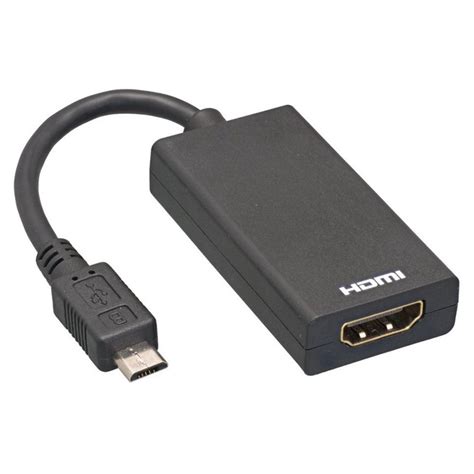 Micro Usb To Hdmi Adapter For Tv Monitor P Hd Audio Cable And Hdmi