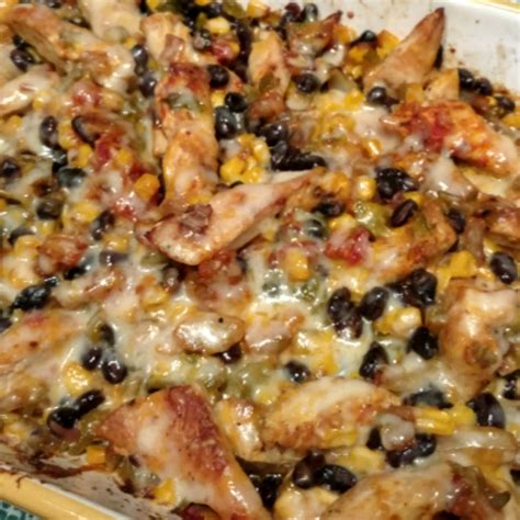 Chicken Black Bean Casserole Recipe Allrecipes