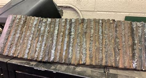 Did 55 practice lap joints before my instructor passed me. : r/Welding