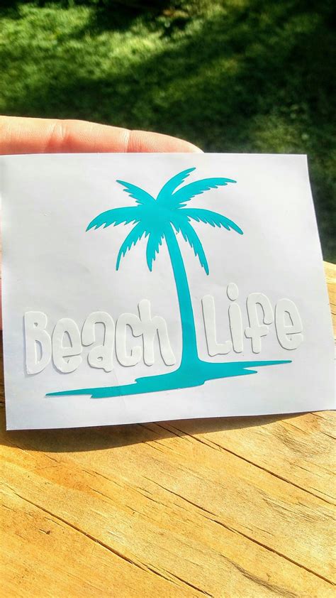 Beach Life Decals Beach Life Stickers Beach Life Decals Etsy In 2022