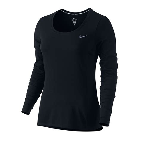 Nike Womens Dri Fit Long Sleeve Running Shirt