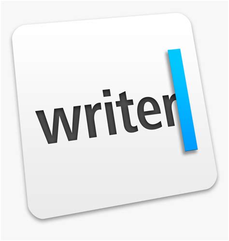 Writer Mac Icon Ia Writer Logo Png Transparent Png Kindpng