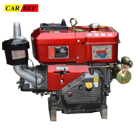 Single Cylinder Diesel Engine Electric Start Farm Use Diesel Engine Head 10hp Water Cooled