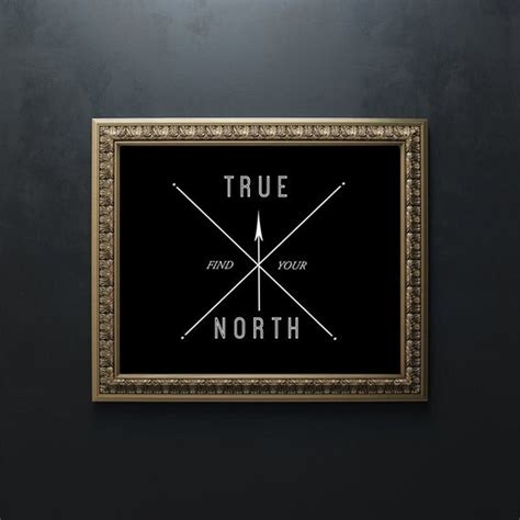 Find Your True North Fine Art Print 8x10 By Bellesandghosts