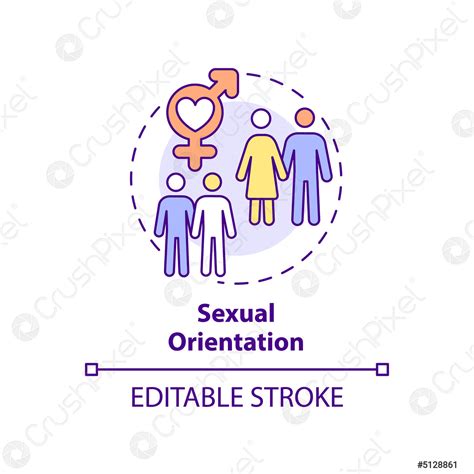 Sexual Orientation Concept Icon Stock Vector 5128861 Crushpixel