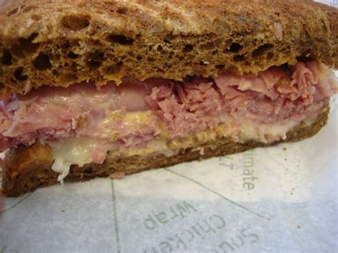 An Immovable Feast: Fast Food Review: Arby's Reuben Sandwich