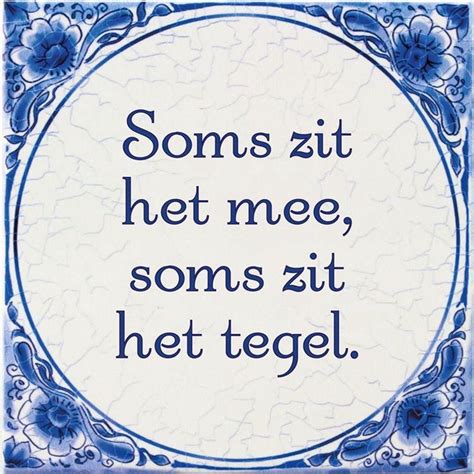 Paper Dreams Spreukentegel Soms Tegel Cm Keramiek Blauw