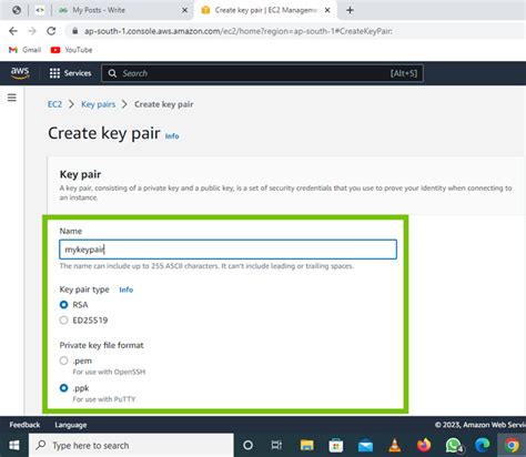 How To A Create A Key Pairs In Aws Ec2 Complete Tutorial Geeksforgeeks