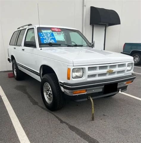 1994 Chevrolet S10 Blazer Vin 1gndt13w5r0181258 Classic Com