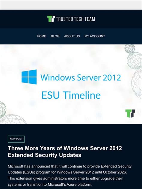 Trusted Tech Team Microsoft Announces Three More Years Of Windows