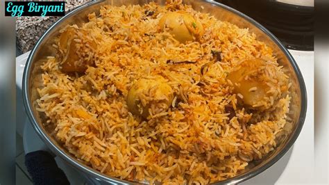 Egg Biryani How To Make Anda Biryani Egg Biryani Recipe In Telugu