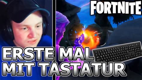 🤨pro Oder Noob 🤯fortnite Zum Ersten Mal Mit Tastatur Fortnite