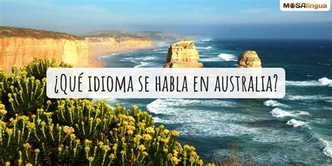 Qué idioma se habla en Australia