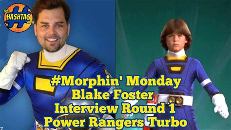 Blake Foster Interview Round 1 Power Rangers Turbo Morphin Monday