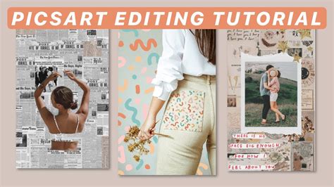 5 Picsart Editing Tutorials Youtube
