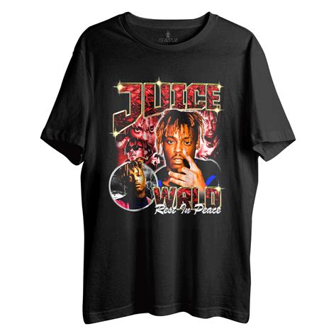 Camiseta Algod O Camisa Estampada Unissex T Shirt Juice Wrld Cantor