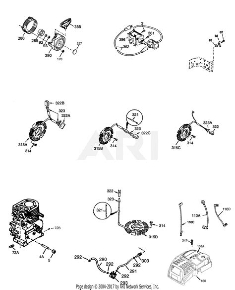 Tecumseh HMSK80 155315R 155315R HMSK80 Parts Diagram For Engine Parts