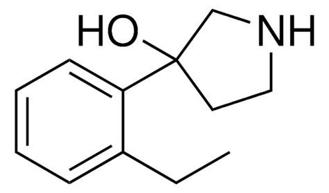 3 2 Ethylphenyl 3 Pyrrolidinol AldrichCPR 815632 18 9