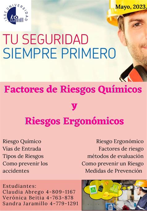 Calaméo Factores De Riesgos Químicos Y Riesgos Ergonómicos 1