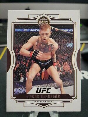 Conor McGregor 2021 Panini Chronicles Legacy UFC Parallel 50 EBay