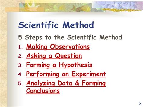 Ppt Scientific Method Powerpoint Presentation Id2455066