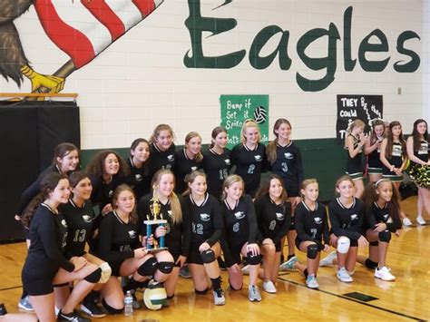 Ebenezer Middle School volleyball team wins region crown - Effingham Herald