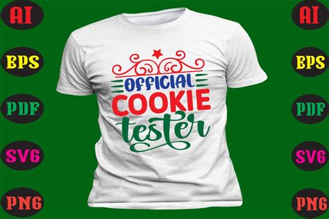 Official Cookie Tester Graphic By Svgstore Creative Fabrica