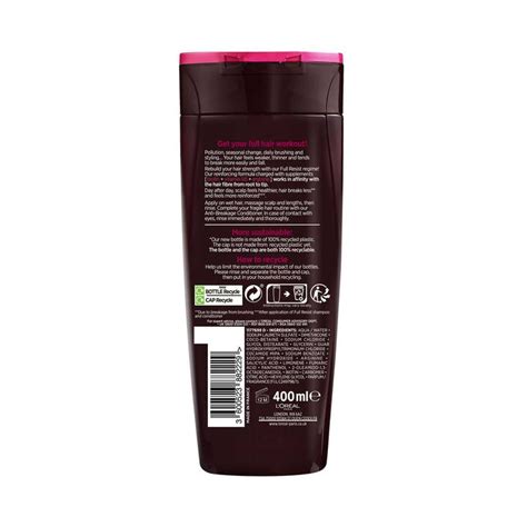 Loreal Paris Elvive Full Resist Reinforcing Shampoo 400ml